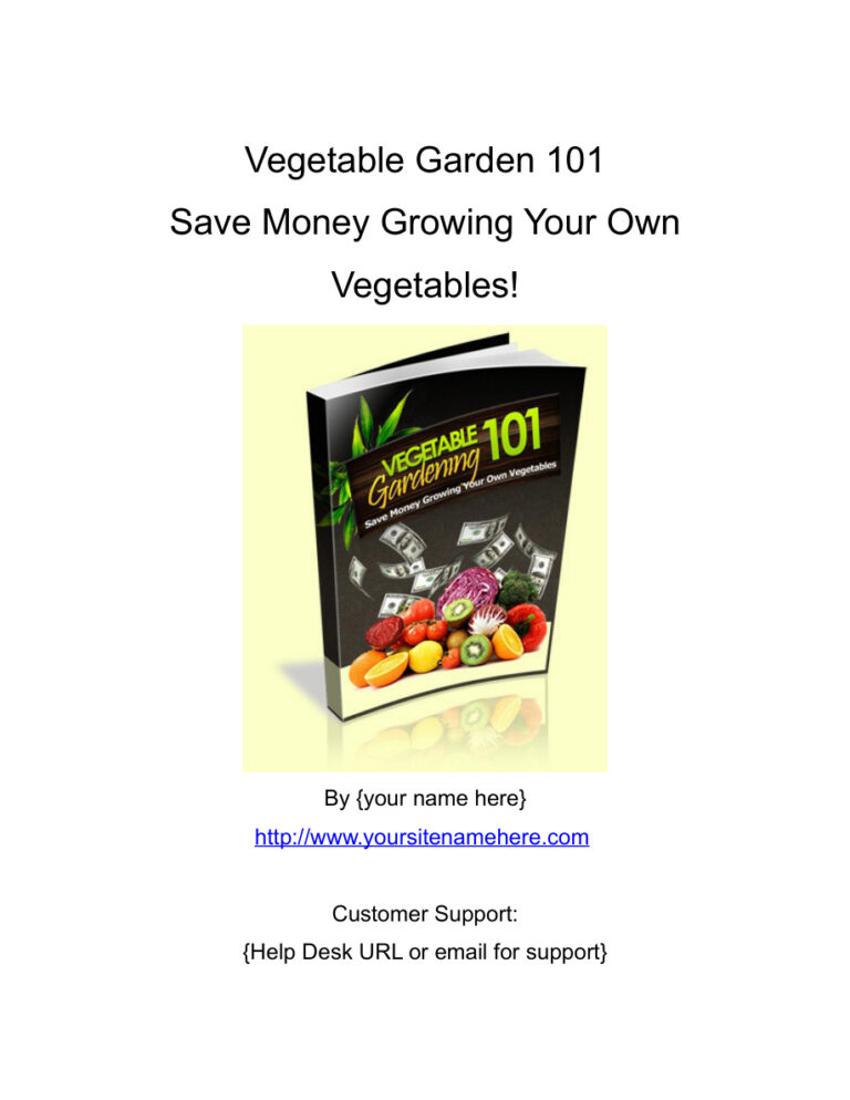 6898826cd1dda vegetable garden 101 save money growing your own vegetables Kitap Kapağı