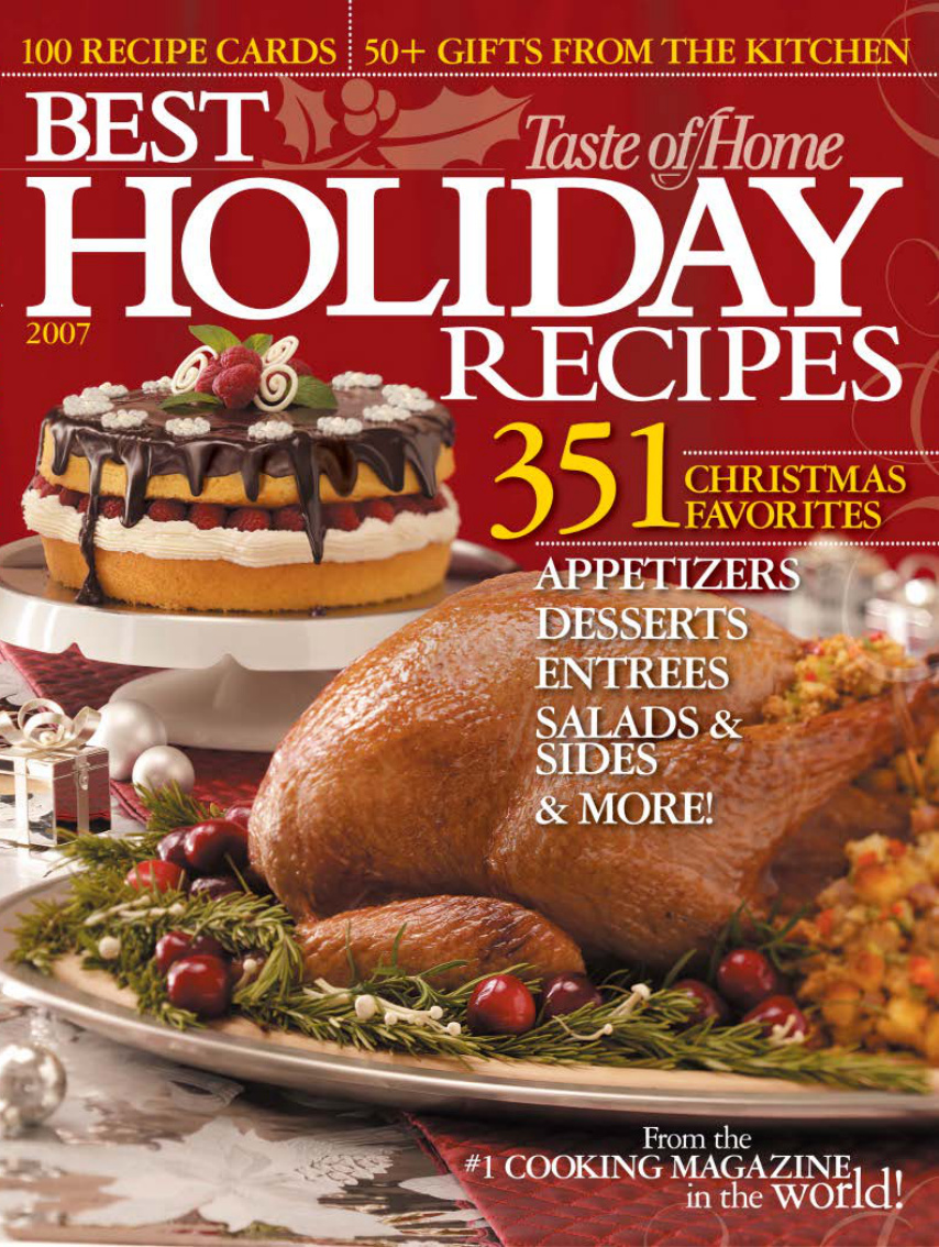 Taste of Home Best Holiday Recipes PDF Download