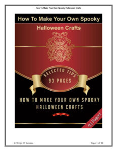 6899ac75036d3 how to make your own spooky halloween crafts Kitap Kapağı