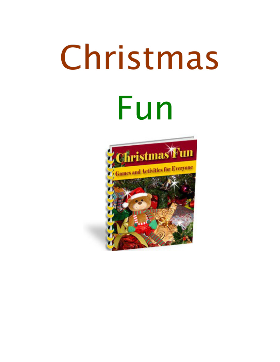 Christmas Fun PDF Download