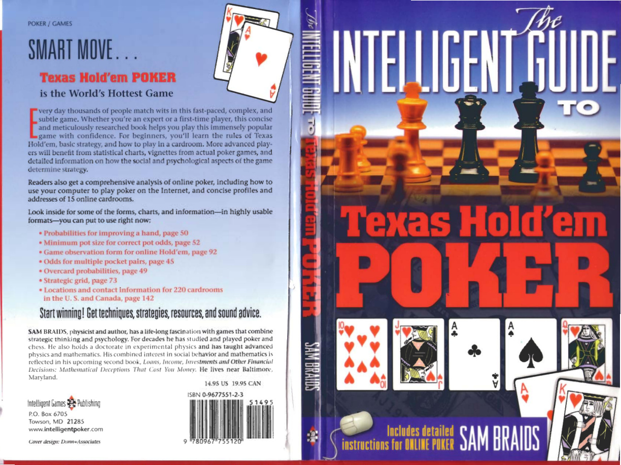 The Intelligent Guide to Texas Hold'em Poker PDF Download