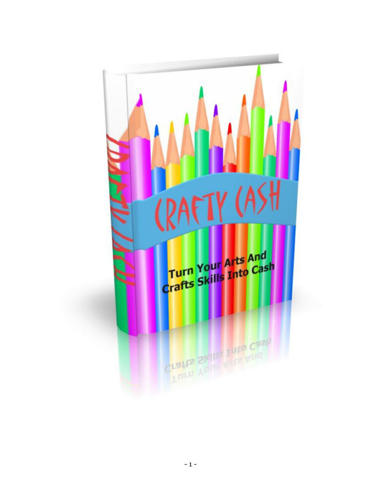 Crafty Cash PDF Download – Unknown Author