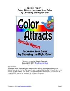 689c548498280 color attracts increase your sales by choosing the right color Kitap Kapağı