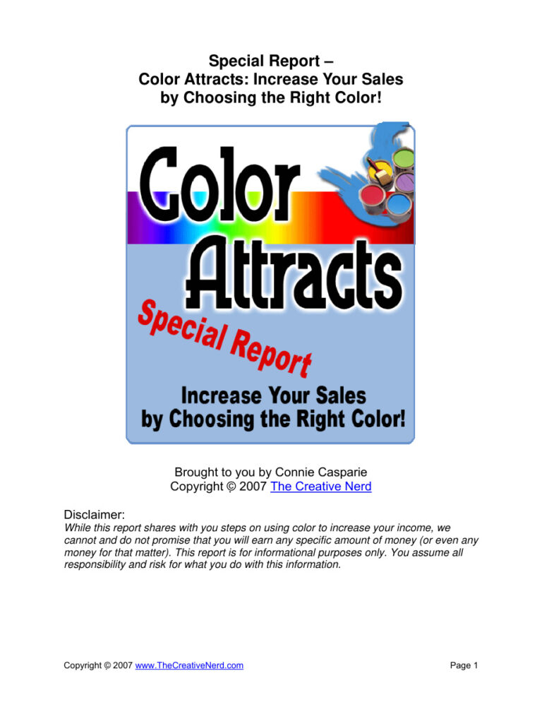 Color Attracts PDF Download – Unknown Author