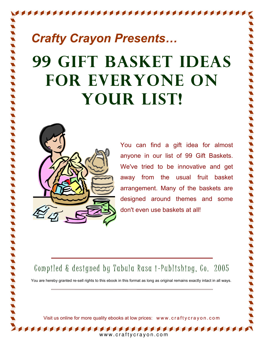 99 Gift Basket Ideas PDF Download