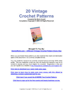 689d01eccac13 20 wonderful vintage crochet patterns Kitap Kapağı
