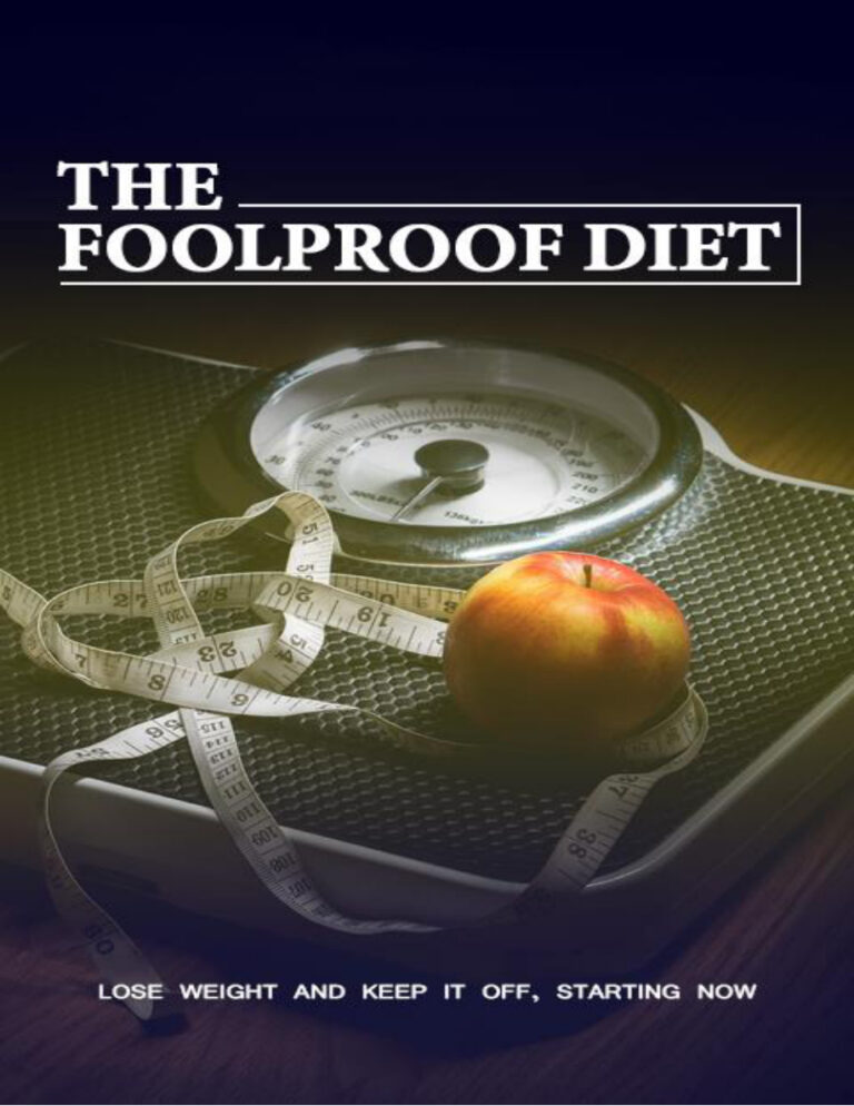 The Foolproof Diet PDF Download – Unknown Author