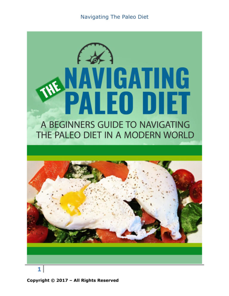 Navigating the Paleo Diet PDF Download – Unknown Author