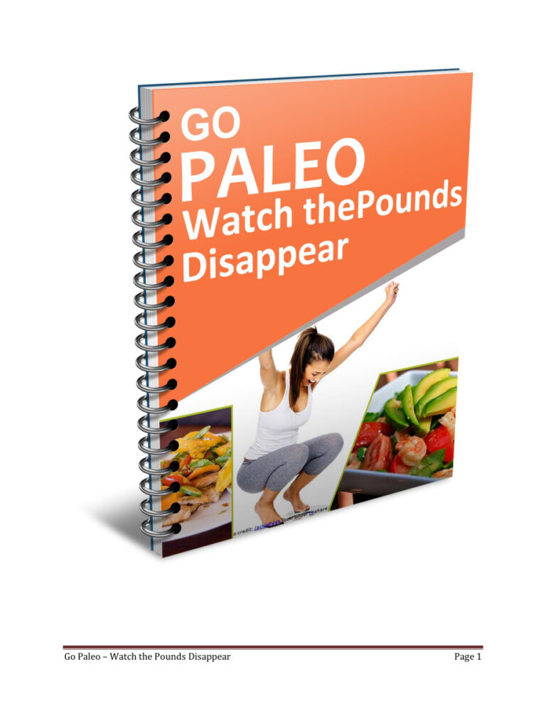 Go Paleo PDF Download – Unknown Author