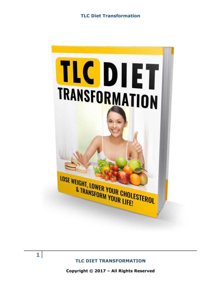 TLC Diet Transformation PDF Download – Unknown Author