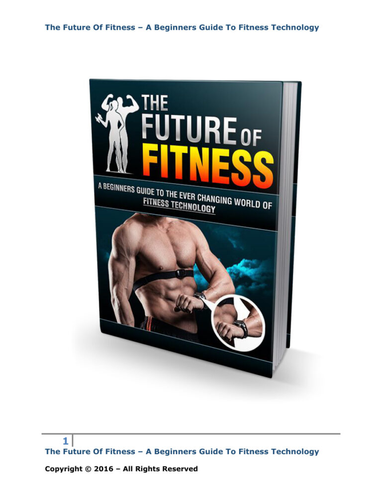 The Future of Fitness PDF Download – Unknown Author