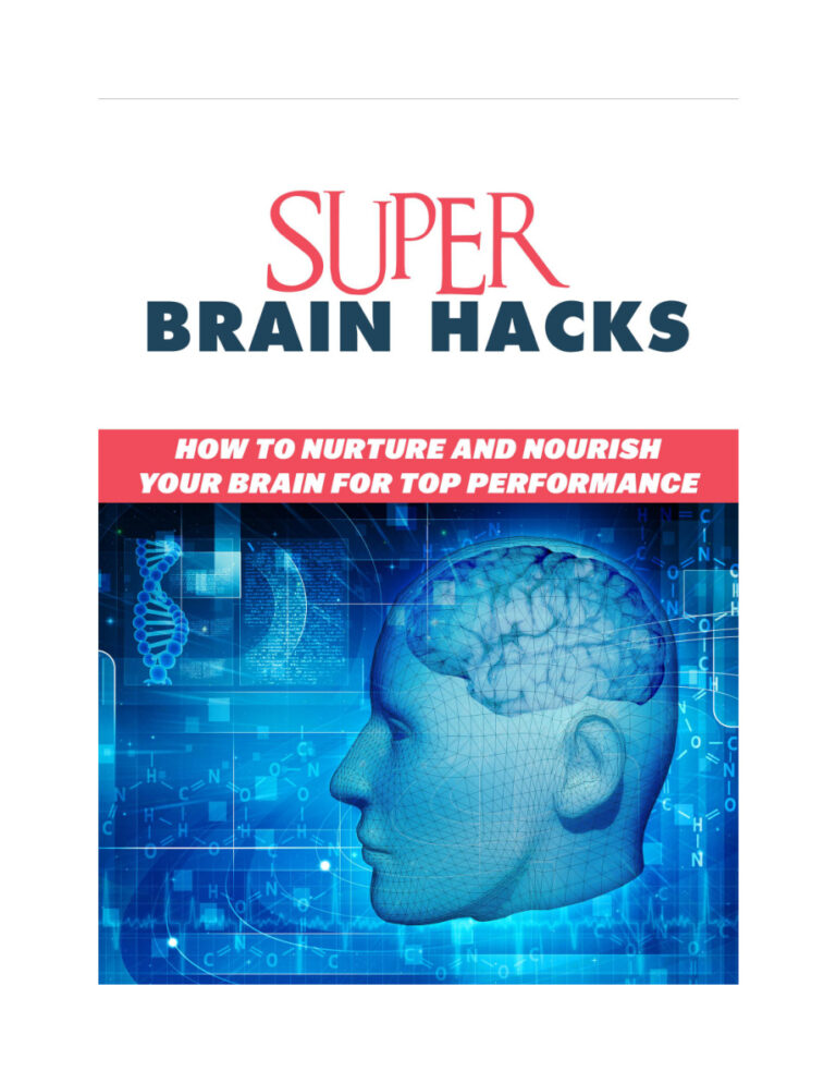 Super Brain Hacks PDF Download – Unknown Author