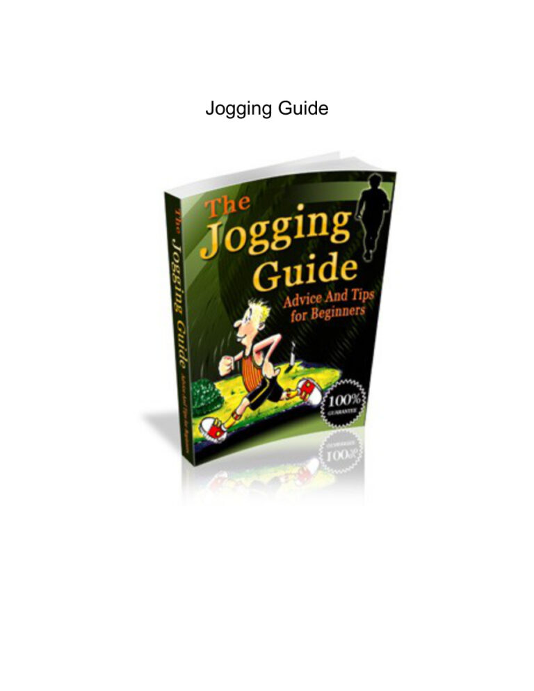 The Jogging Guide PDF Download – Unknown Author