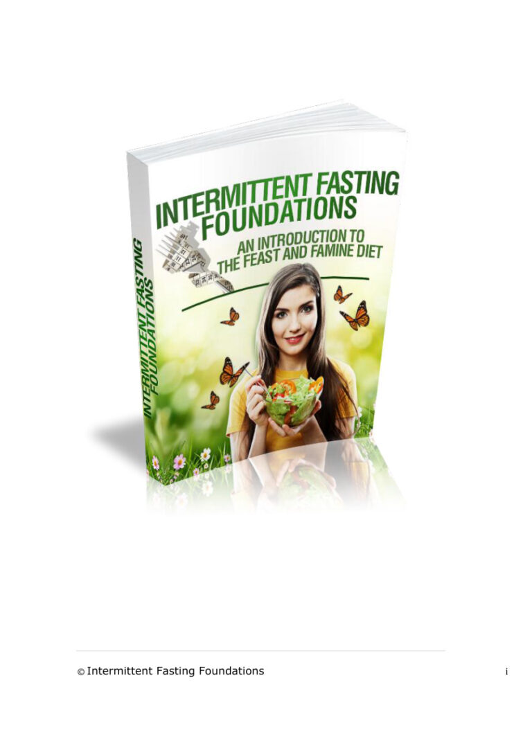 Intermittent Fasting Foundations PDF Download – Unknown Author