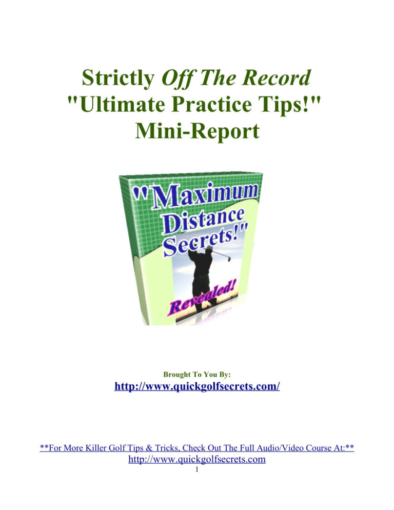 Strictly Off the Record PDF Download – Unknown Author