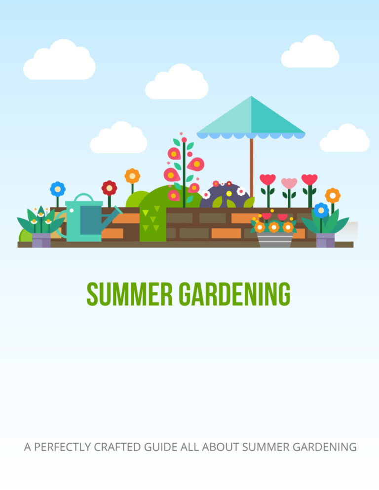 68a2f4769d9a7 summer gardening a perfectly crafted guide all about summer gardening Kitap Kapağı
