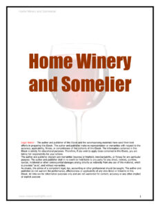 68a32f4cc137e home winery and sommelier Kitap Kapağı
