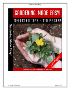 68a360e7acef4 gardening made easy tips and guide gardening Kitap Kapağı