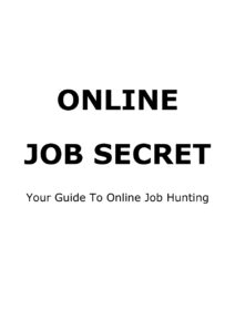68a4390140aec online job secret your guide to online job hunting Kitap Kapağı