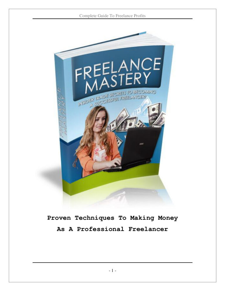 Freelance Mastery PDF Download – Unknown Author