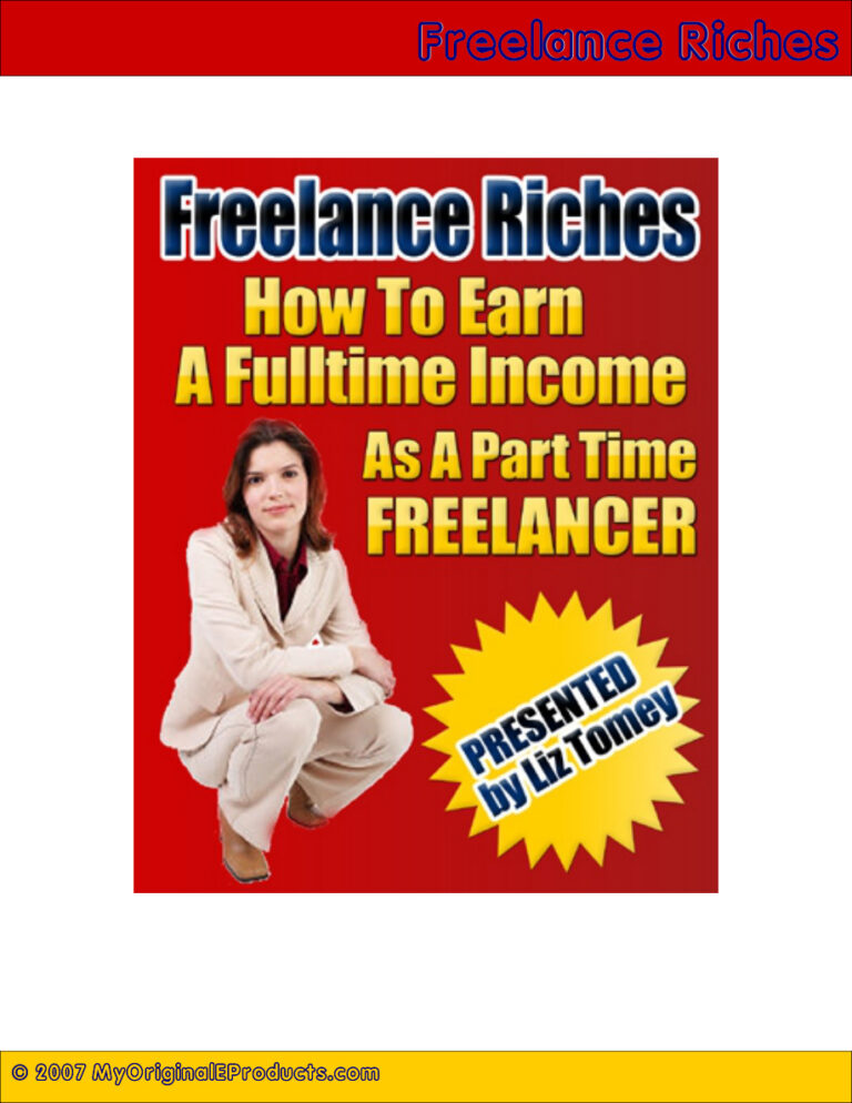 Freelance Riches PDF Download – Unknown Author