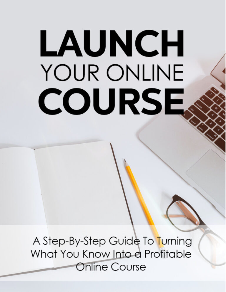 Launch Your Online Course PDF Download – Unknown Author