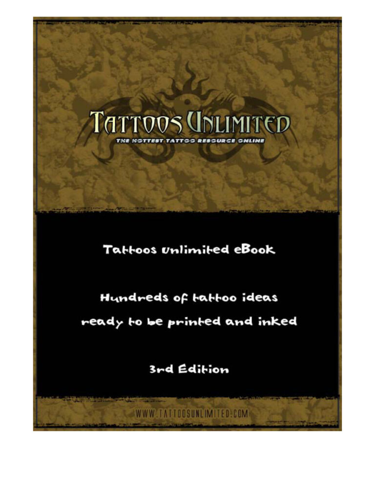 Tattoos Unlimited PDF Download – Unknown Author