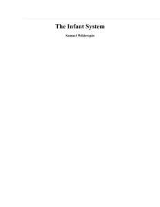 68a5bfc7893e0 the infant system by samuel wilderspin Kitap Kapağı