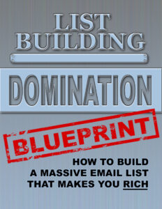 68a64468a34ed list building domination blueprint how to build a massive email list that makes you rich Kitap Kapağı