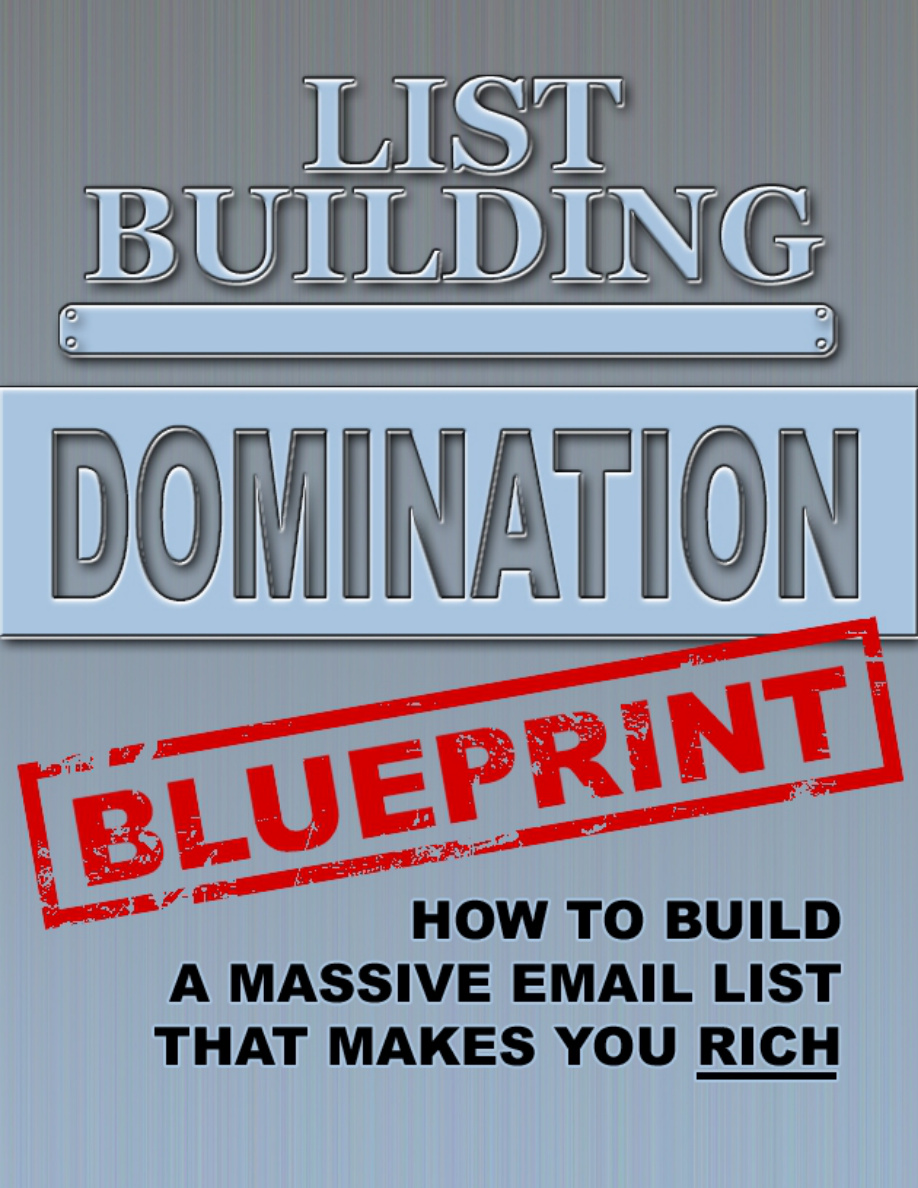 List Building Domination Blueprint PDF Download