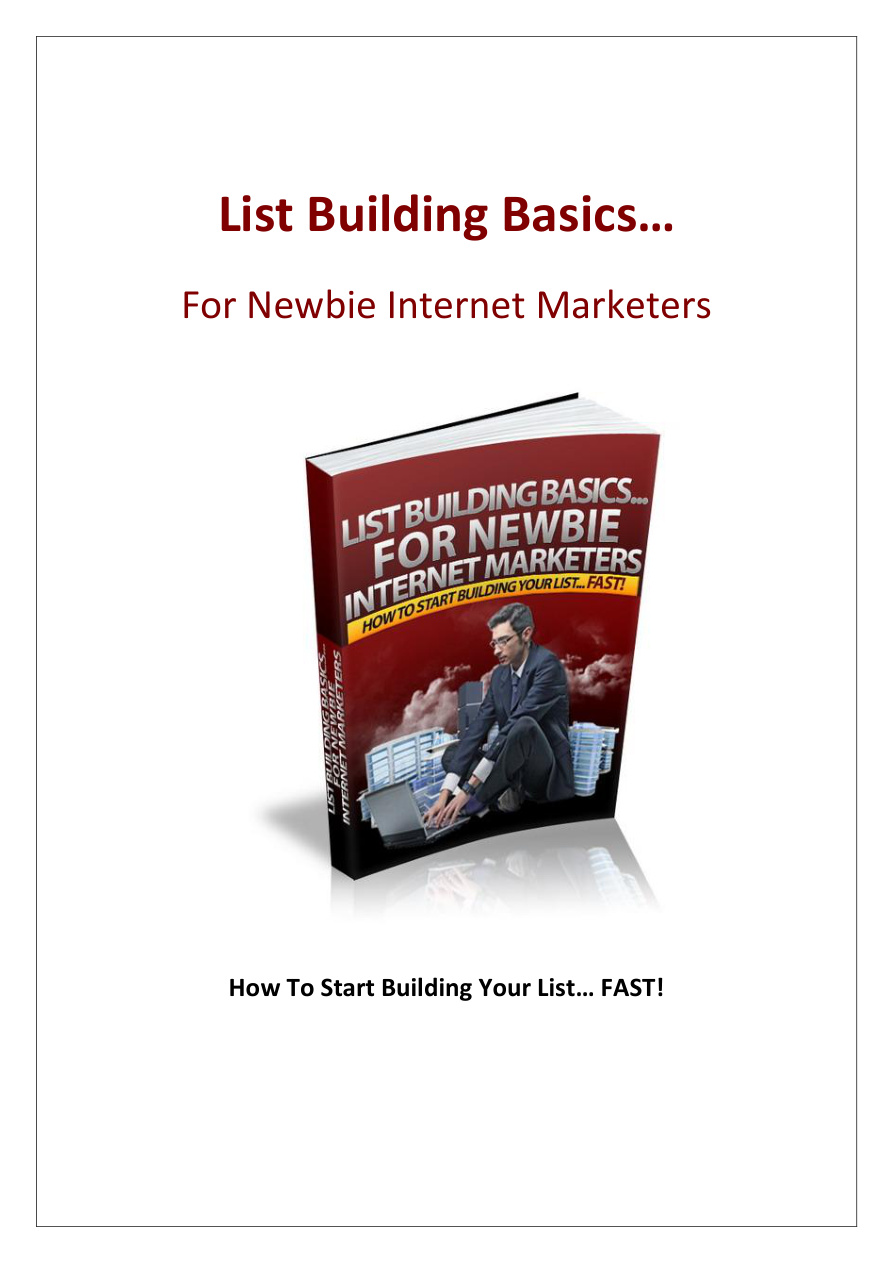 List Building Basics for Newbie Internet Marketers PDF Download