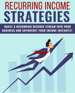 68a88341082fa recurring income strategies inject a recurring revenue stream into your business Kitap Kapağı