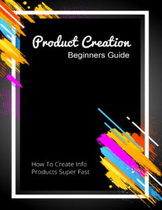 68a8e83ad95cc product creation beginners guide how to create info super fast Kitap Kapağı