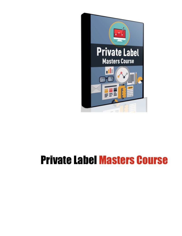 Private Label Masters Course PDF Download – Unknown Author