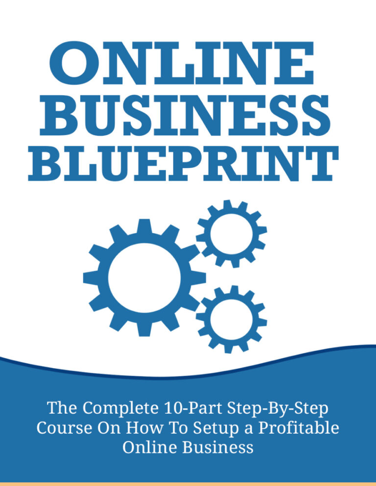 Online Business Blueprint PDF Download – Unknown Author
