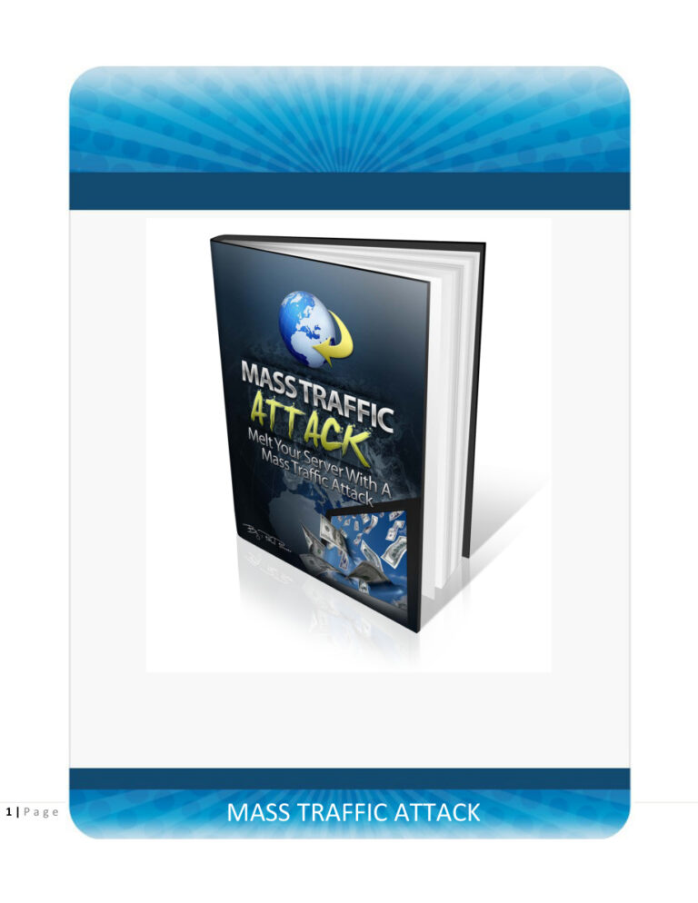 Mass Traffic Attack PDF Download – Unknown Author