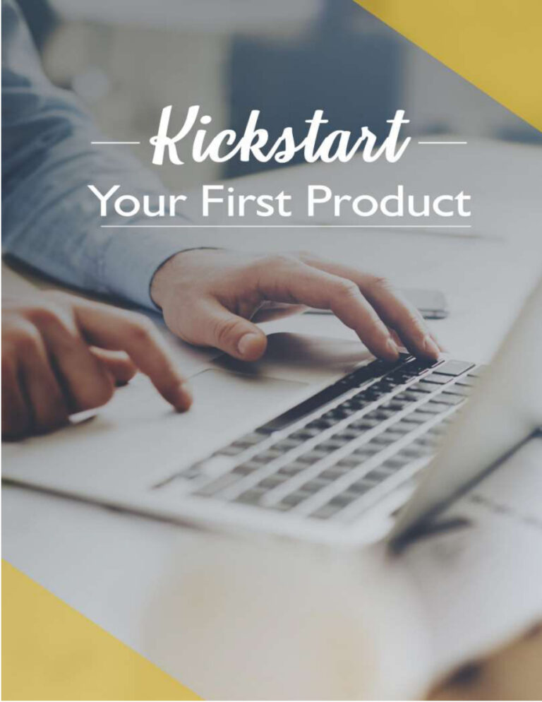 Kickstart Your First Product PDF Download – Unknown Author