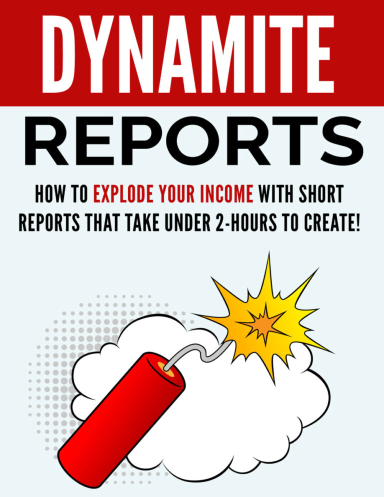 Dynamite Reports PDF Download – Unknown Author