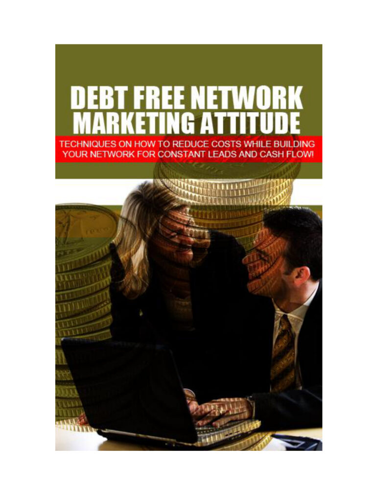 Debt Free Network Marketing PDF Download – Unknown Author