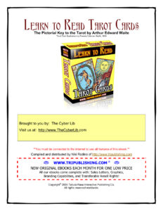 68b0001928cee learn to read tarot cards the pictorial key to the tarot by arthur edward waite tarot card illustrations by pamela coleman smith 1909 Kitap Kapağı