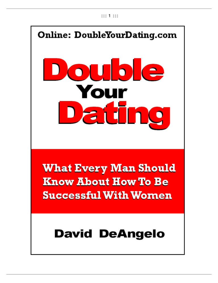 Double Your Dating PDF Download – Unknown Author