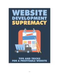 68b17e895a6d4 website development supremacy tips and tricks to a profitable site Kitap Kapağı