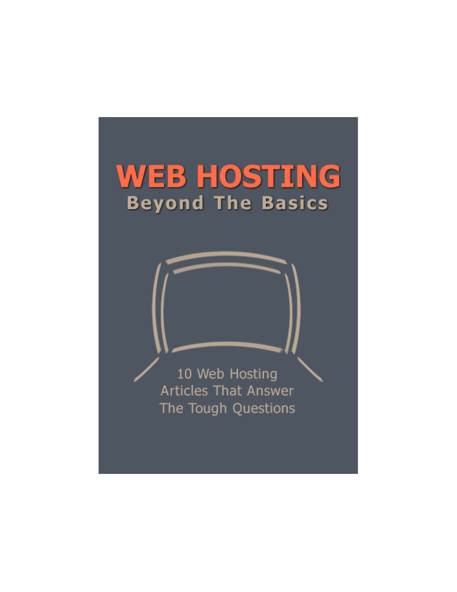 Web Hosting Beyond Basics PDF Download