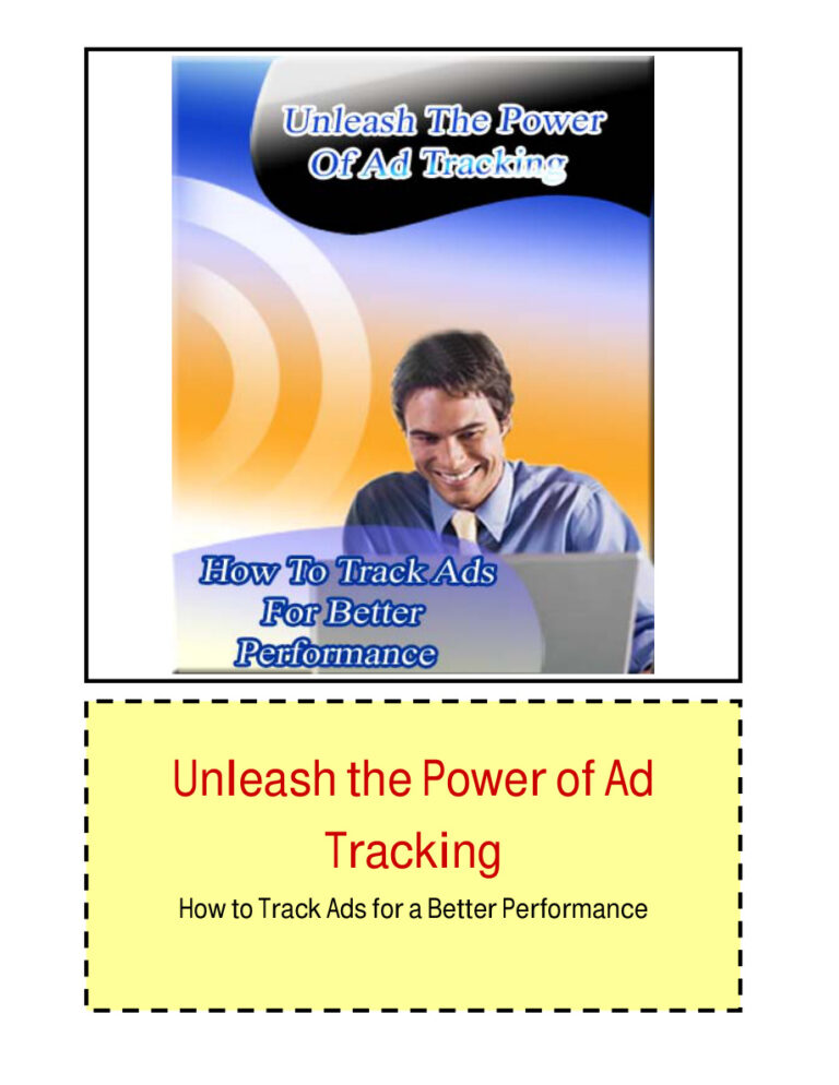 Unleash the Power of Ad Tracking PDF Download – Unknown Author
