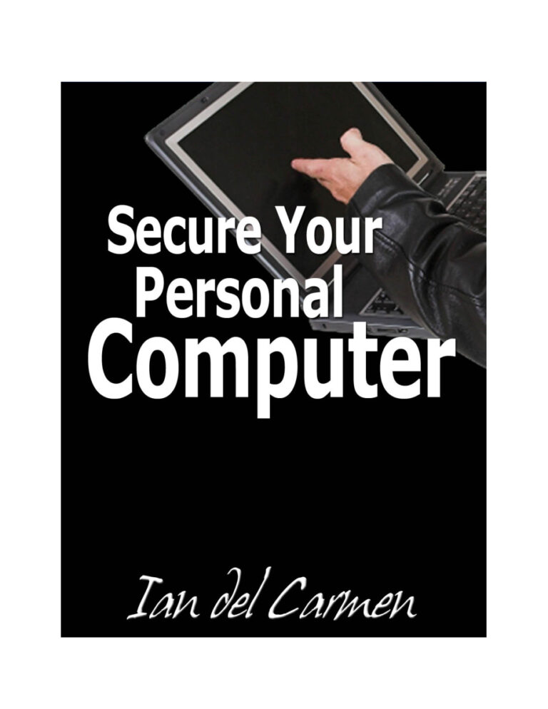 Secure Your Personal Computer PDF Download – Unknown Author