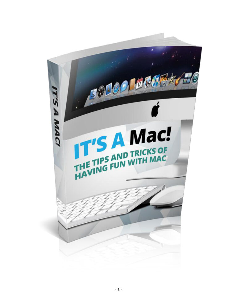 It’s a Mac PDF Download – Unknown Author