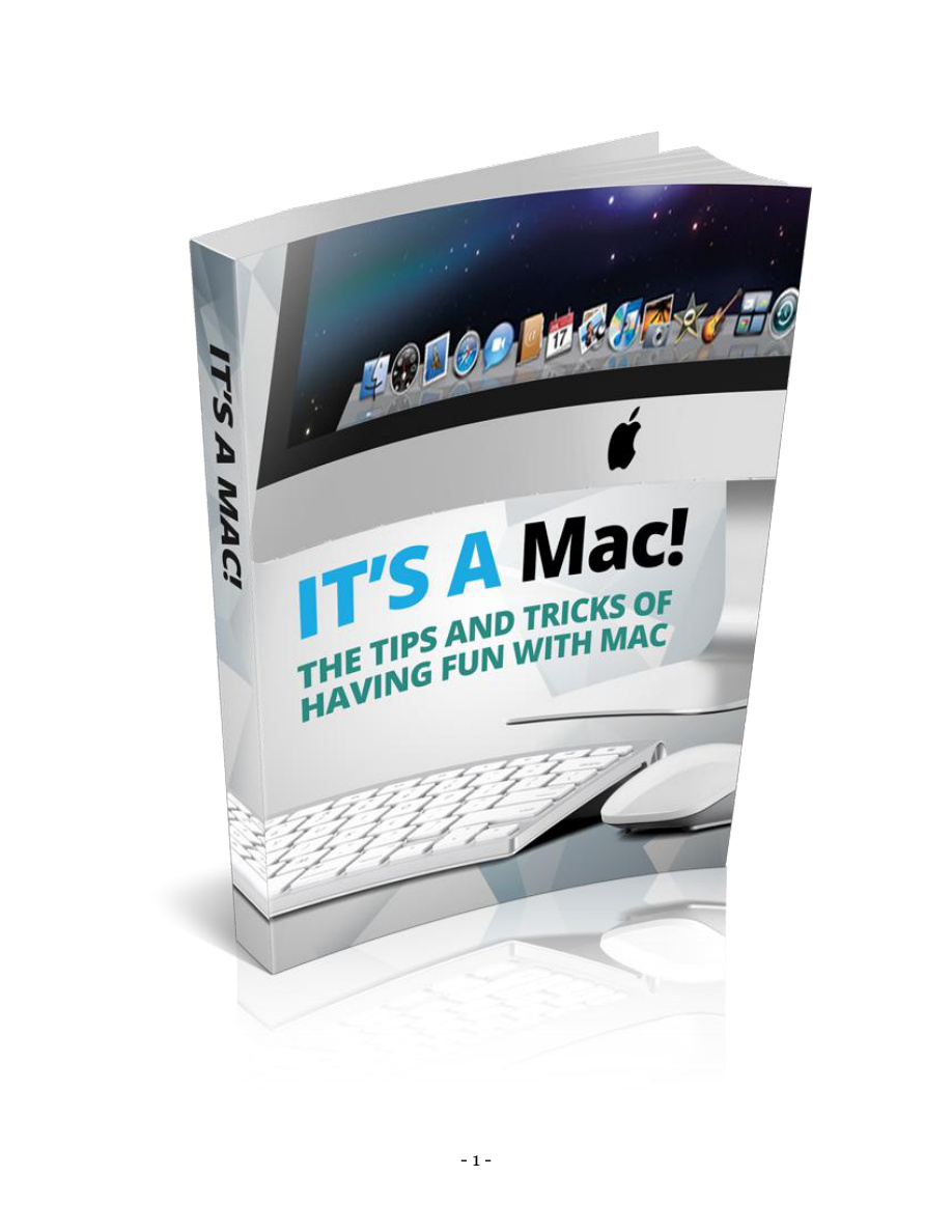 It's a Mac PDF Download