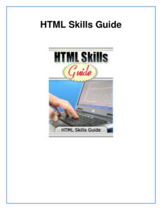 68b2bdb550cc1 html skills guide all you need to know about html Kitap Kapağı