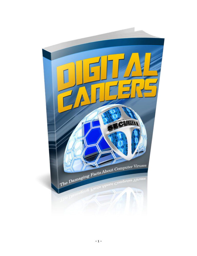 Digital Cancers PDF Download – Unknown Author