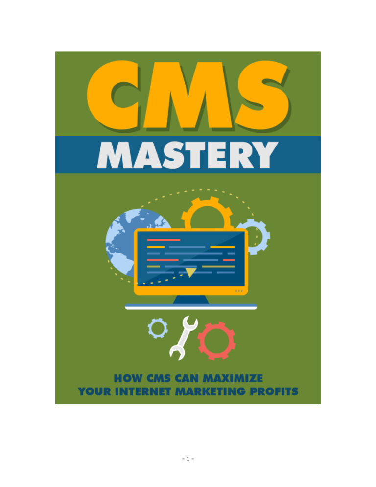 CMS Mastery PDF Download – Unknown Author